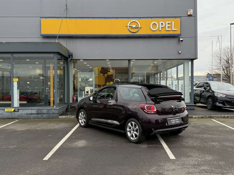 DS 3 Cabrio So Chic 1.2 130ch - Citadine cabriolet d’occasion disponible chez Opel Buquet à Yvetot