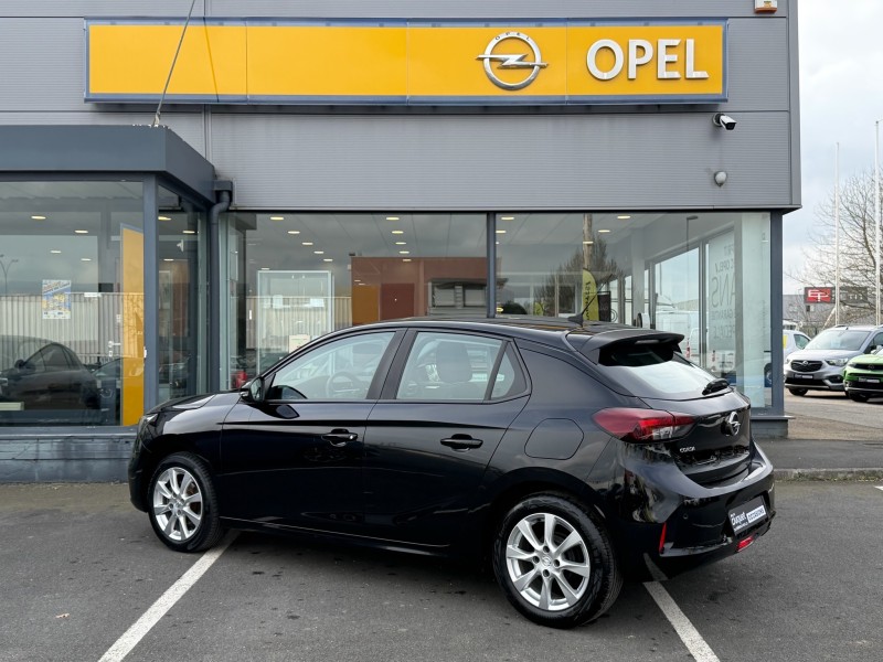 Opel Corsa Edition 1.2 75ch Noir Karbon d'occasion à Fécamp et Yvetot citadine essence récente faible kilométrage