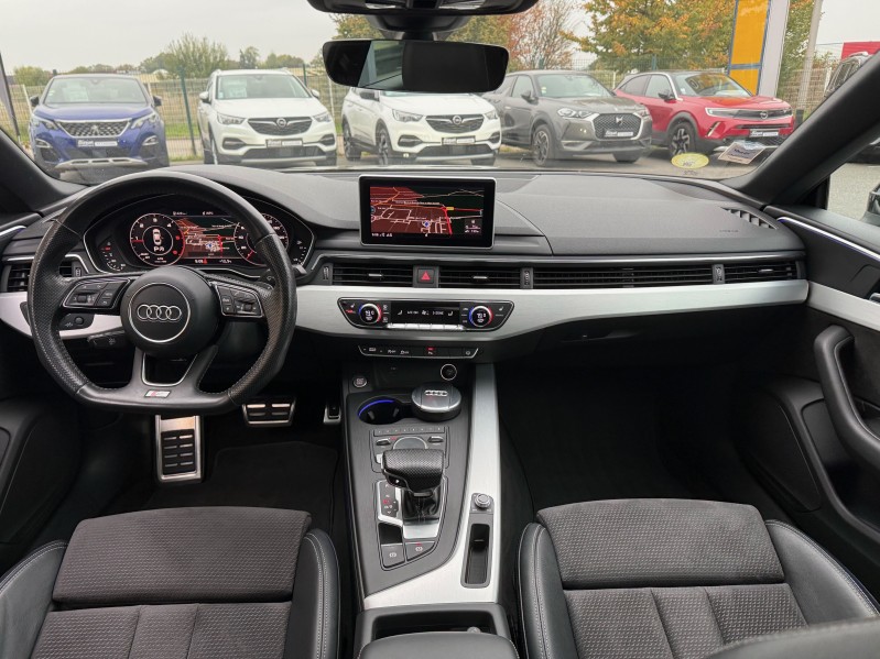 Audi A5 Sportback S Line 2.0 TDI 150ch S Tronic 7 - Berline familiale avec toit ouvrant et attelage disponible chez Opel à Fécamp