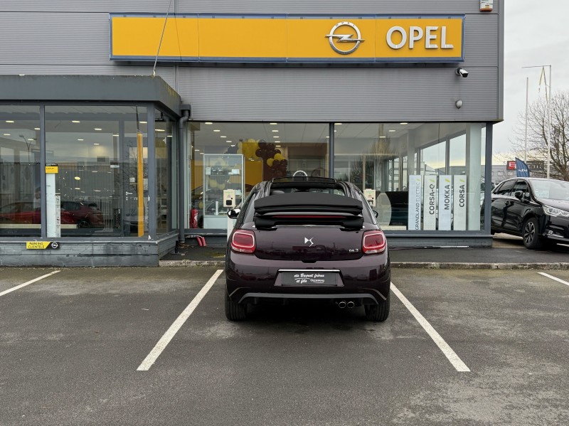 DS 3 Cabrio So Chic 1.2 130ch - Citadine cabriolet d’occasion disponible chez Opel Buquet à Yvetot
