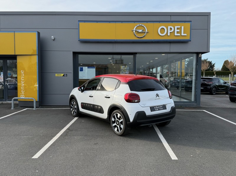 Citroën C3 Shine 1.2 Turbo 110ch - Véhicule essence petit budget d’occasion disponible chez Opel à Fécamp 76