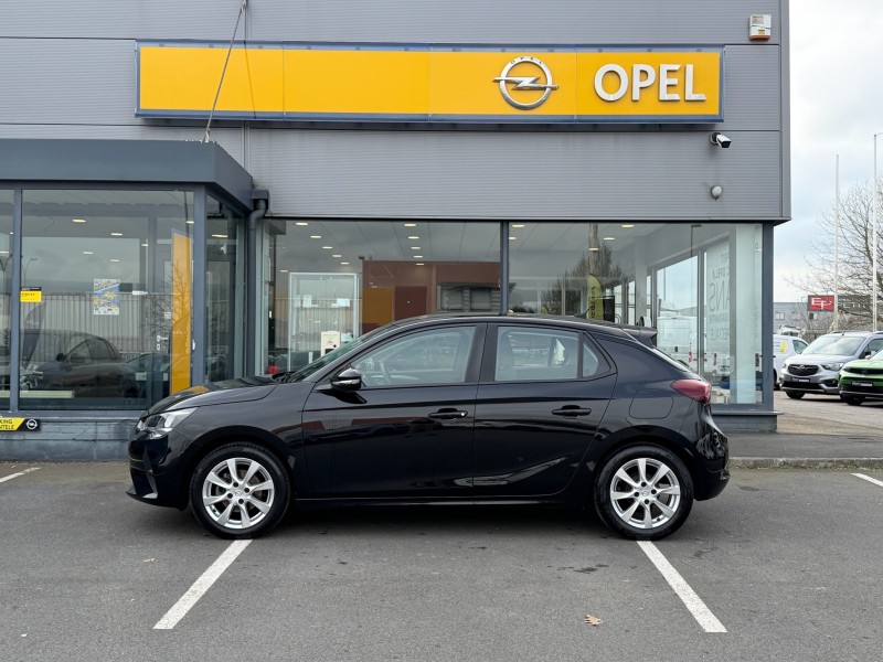 Opel Corsa Edition 1.2 75ch Noir Karbon d'occasion à Fécamp et Yvetot citadine essence récente faible kilométrage