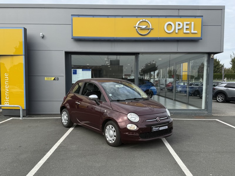 Fiat 500 POP 1.2 69ch - Citadine essence dans une couleur originale disponible chez Opel à Fécamp 76