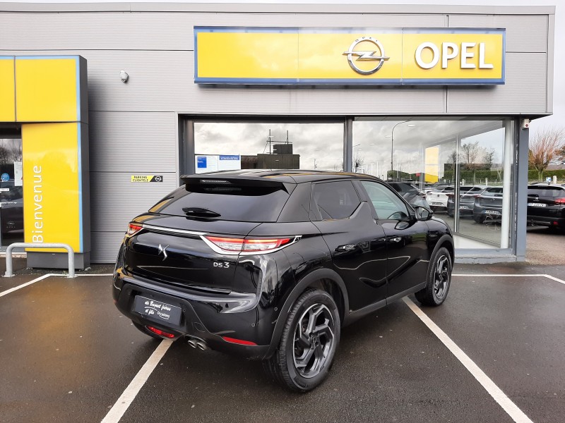 DS 3 Crossback Grand Chic 1.2 130ch BVA8 - Véhicule type SUV d'occasion boîte automatique disponible chez Opel Buquet à Fécamp 76