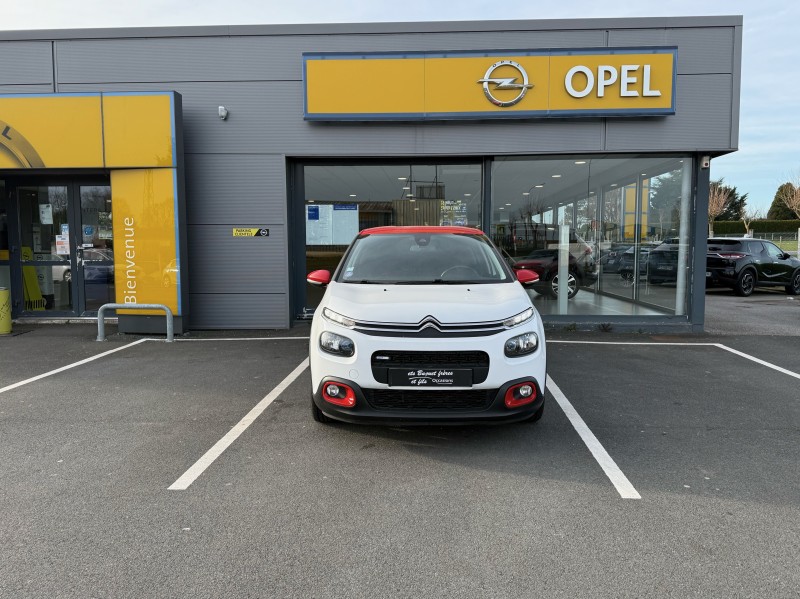 Citroën C3 Shine 1.2 Turbo 110ch - Véhicule essence petit budget d’occasion disponible chez Opel à Fécamp 76