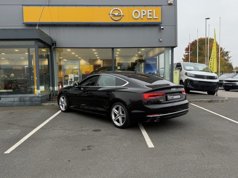 Audi A5 Sportback S Line 2.0 TDI 150ch S Tronic 7 - Berline familiale avec toit ouvrant et attelage disponible chez Opel à Fécamp