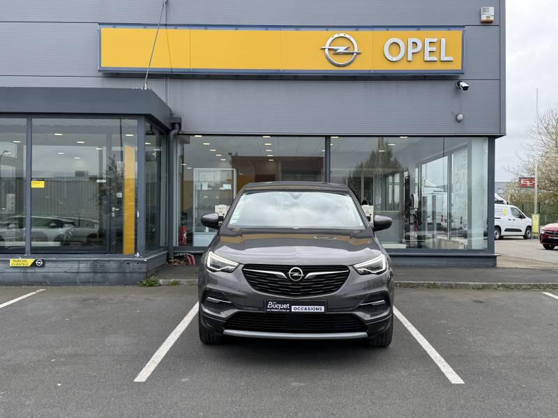 Opel Grandland X Elite d'occasion diesel 130ch SUV garantie 12 mois disponible rapidement à Fécamp et Yvetot