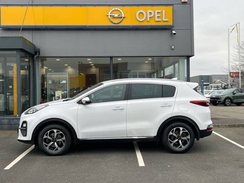 Kia Sportage 1.6 CRDI Diesel en finition Design 136ch - Véhicule en boîte de vitesse automatique DCT7 d'occasion - Ets Buquet Frères et Fils 76