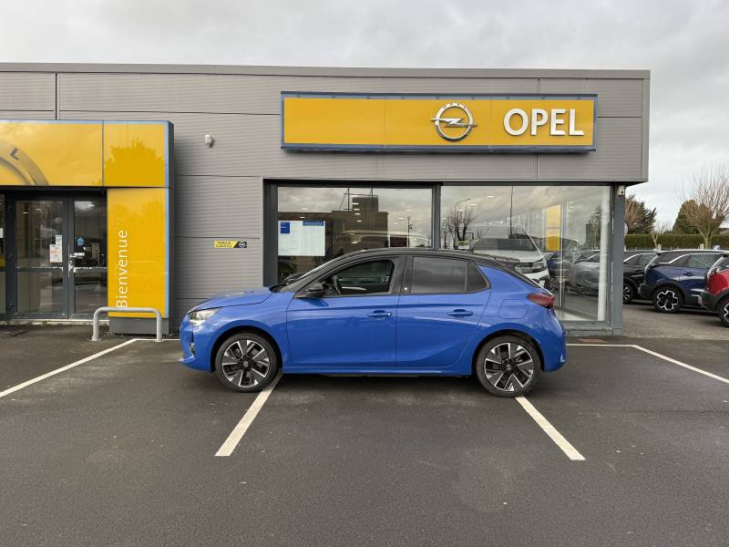 Opel Corsa-e GS Line occasion voiture électrique à Fécamp et Yvetot, citadine autonomie de 340 km WLTP garantie 12 mois