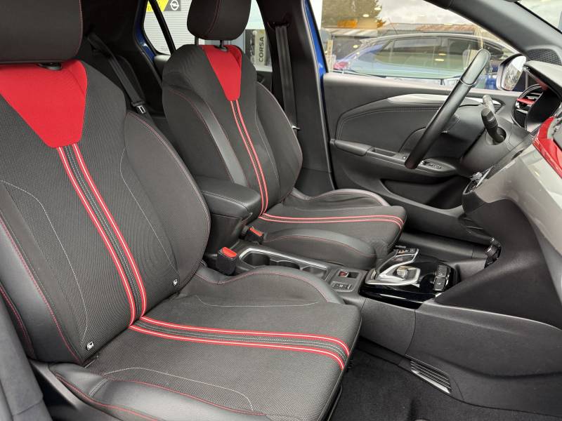 Opel Corsa-e GS Line occasion voiture électrique à Fécamp et Yvetot, citadine autonomie de 340 km WLTP garantie 12 mois
