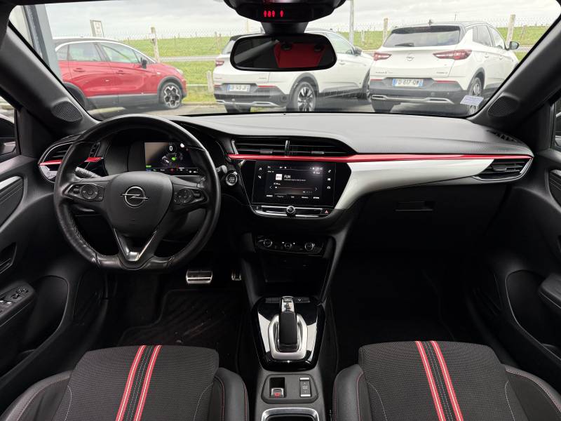 Opel Corsa-e GS Line occasion voiture électrique à Fécamp et Yvetot, citadine autonomie de 340 km WLTP garantie 12 mois
