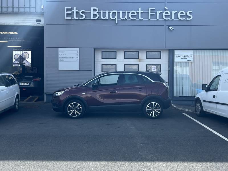 Opel Crossland X Innovation 1.2 essence Turbo 110ch - Véhicule d'occasion avec GPS, Pack City et jantes alu 17
