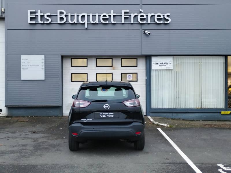 Opel Crossland X Edition 1.2 Turbo 110ch - Essence d'occasion dans vos concessions Buquet Frères et Fils d'Yvetot 76 et de Fécamp 76