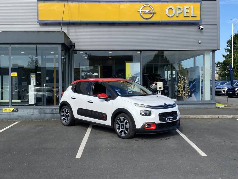Citroën C3 shine 1.2 essence turbo 130ch - Véhicule avec crochet d'attelage à Yvetot 76 et Fécamp 76