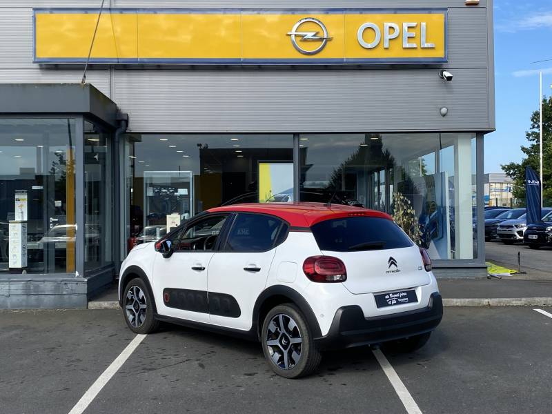 Citroën C3 shine 1.2 essence turbo 130ch - Véhicule avec crochet d'attelage à Yvetot 76 et Fécamp 76