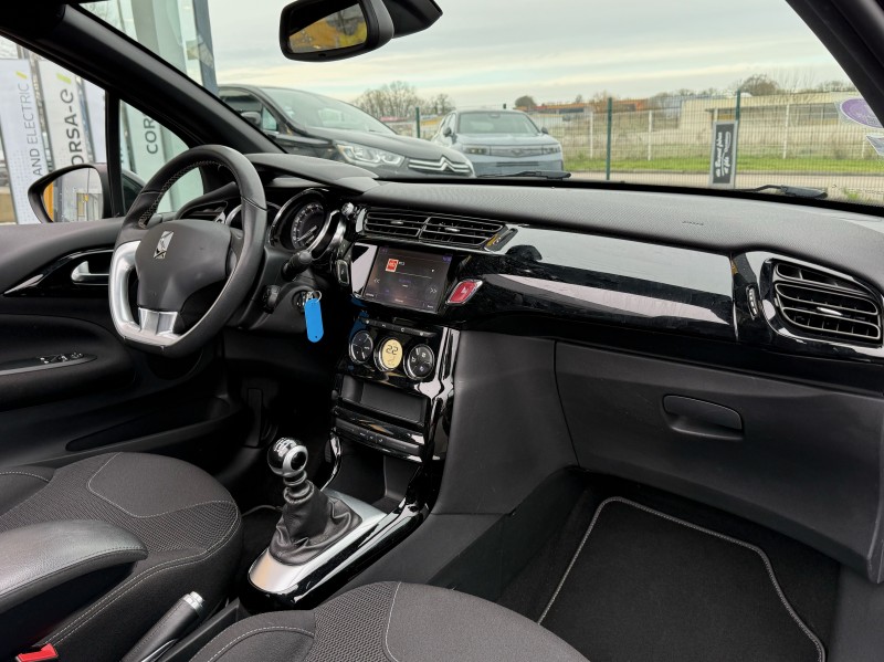 DS 3 Cabrio So Chic 1.2 130ch - Citadine cabriolet d’occasion disponible chez Opel Buquet à Yvetot