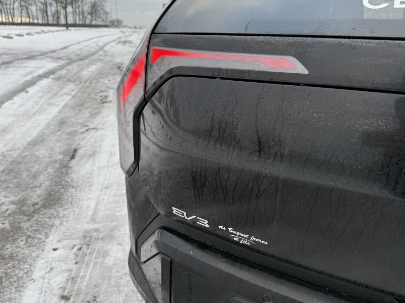 Feux arrière du Kia EV3