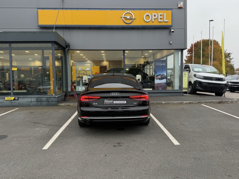 Audi A5 Sportback S Line 2.0 TDI 150ch S Tronic 7 - Berline familiale avec toit ouvrant et attelage disponible chez Opel à Fécamp