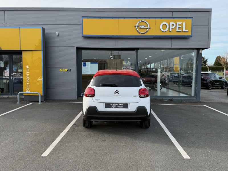 Citroën C3 Shine 1.2 Turbo 110ch - Véhicule essence petit budget d’occasion disponible chez Opel à Fécamp 76