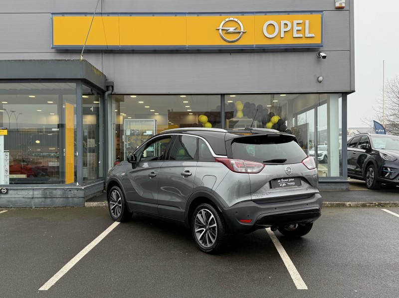 Opel Crossland X Ultimate 1.2 Turbo 110ch BVA6 - Véhicule d’occasion boîte automatique avec toit panoramique et attelage disponible chez Opel à Yvetot